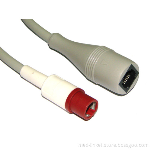 Abboott Transducer Adapter Cable Compatible with Siemens Drager IBP Cable